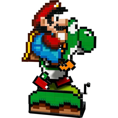 Súper Mario World Mario y Yoshi Lego