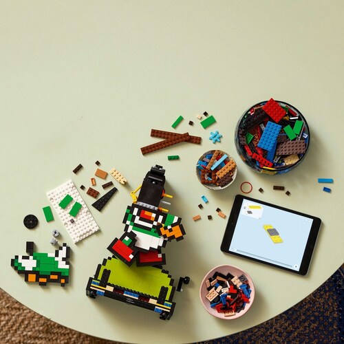 Súper Mario World Mario y Yoshi Lego