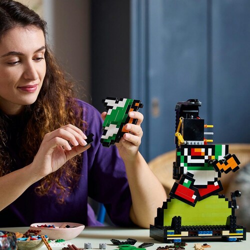 Súper Mario World Mario y Yoshi Lego