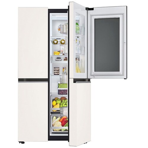 Refrigerador Lg Dúplex 23P Crema Blanco