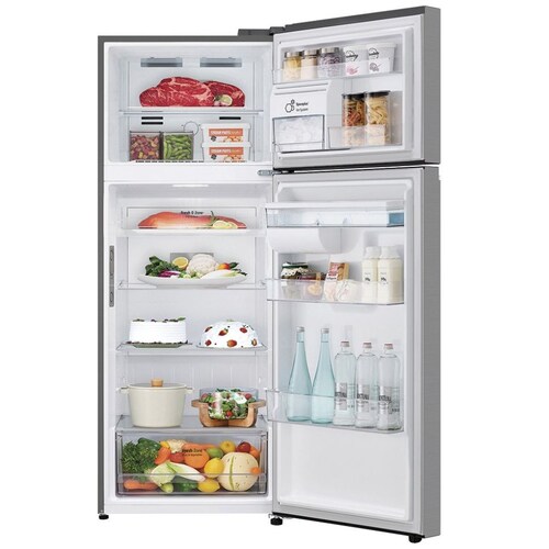Refrigerador Lg Congelador Superior 16P Primesilver