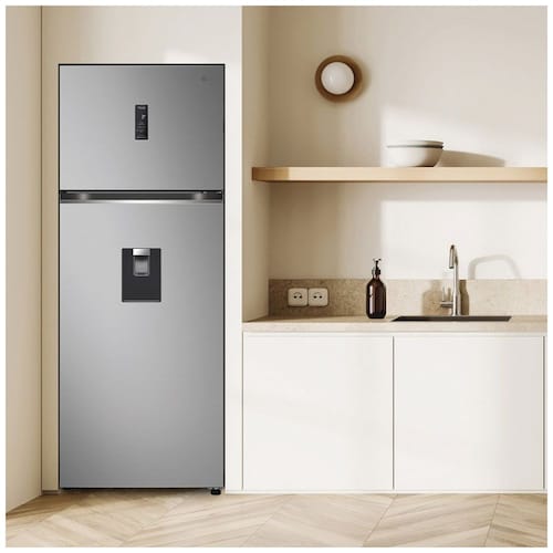 Refrigerador Lg Congelador Superior 16P Primesilver