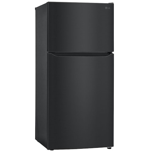 Refrigerador Lg Congelador Superior 20P Negro