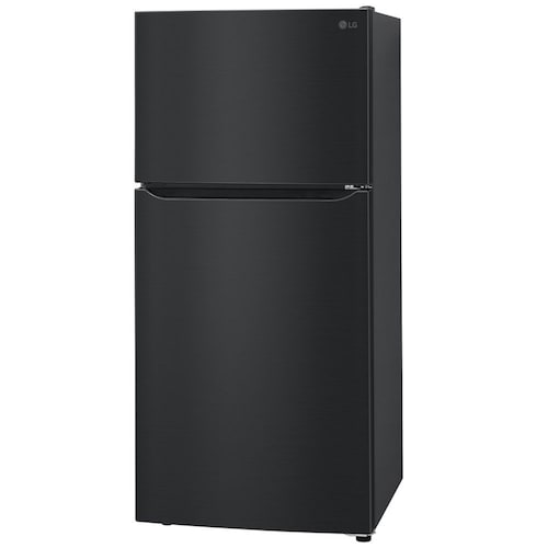 Refrigerador Lg Congelador Superior 20P Negro