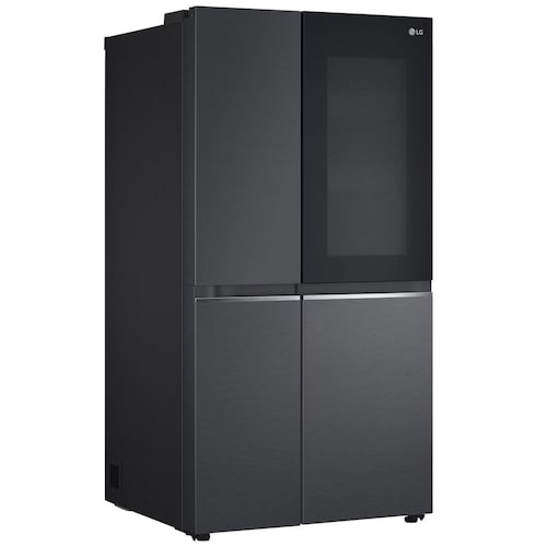 Refrigerador Lg Dúplex 23P Negro Mate