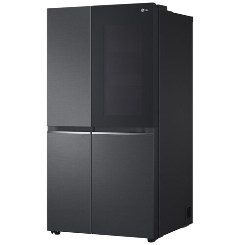 Refrigerador Lg Dúplex 23P Negro Mate