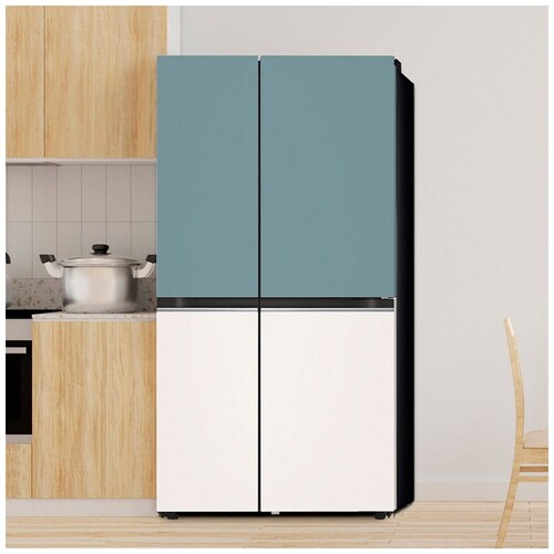 Refrigerador Lg Dúplex 30P Menta/beige