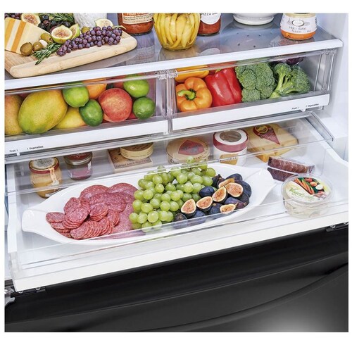 Refrigerador Lg Puerta Francesa 29 Pies Negro