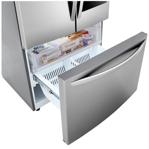 Refrigerador Lg Puerta Francesa 29 Pies Plata