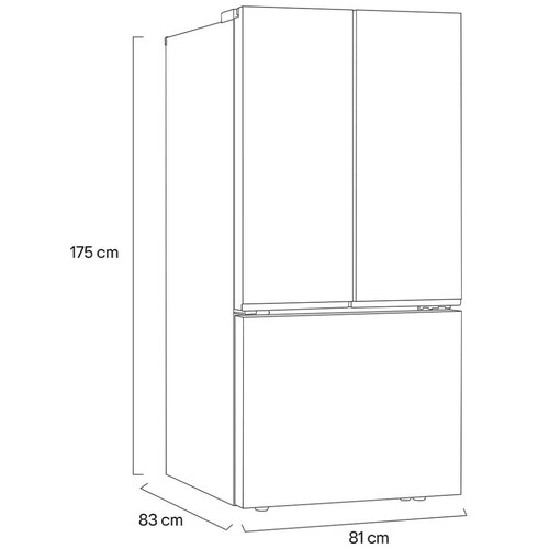 Refrigerador Lg Puerta Fran 25P3 A/i Raptor 2
