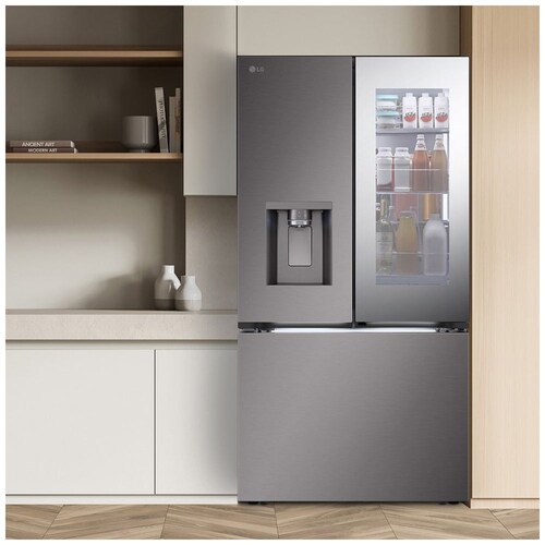 Refrigerador Lg Puerta Fran 31P3 Negro