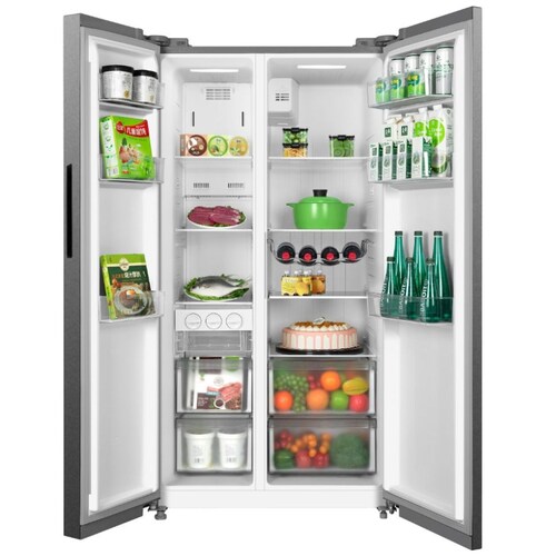 Refrigerador Midea Dúplex 20P Mdrs Inox