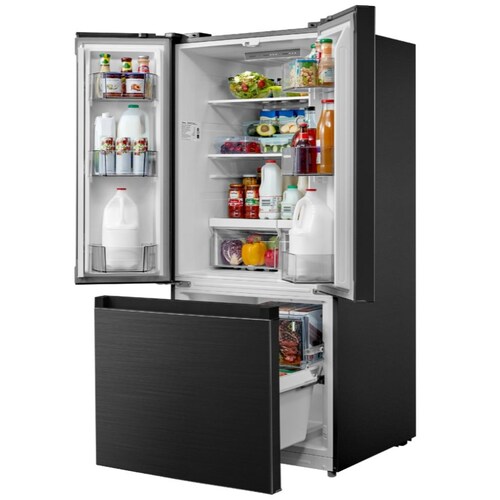 Refrigerador Midea Puerta Francesa 19P Mdrf700Fgm28 Negro