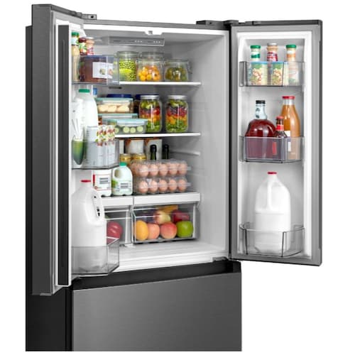 Refrigerador Midea Puerta Francesa 19P Mdrf700Fgm28 Negro