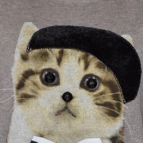 Suéter con Estampado de Gato para Mujer Philosophy Woman