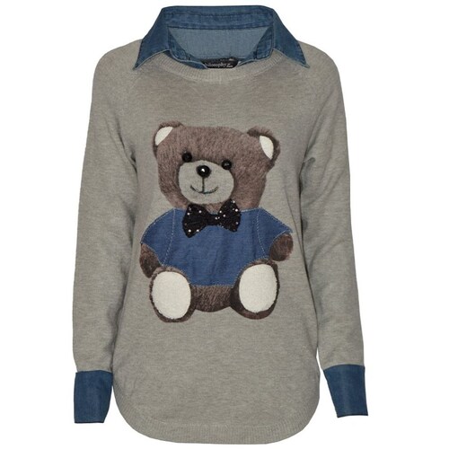Suéter con Estampado de Oso para Mujer Philosophy