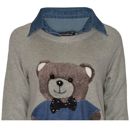 Suéter con Estampado de Oso para Mujer Philosophy