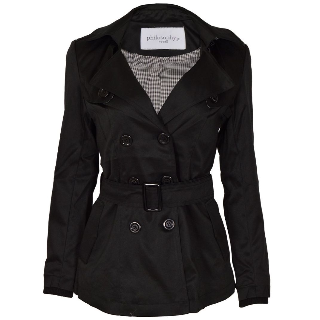 Gabardina Corta para Mujer Philosophy Jr Petite0