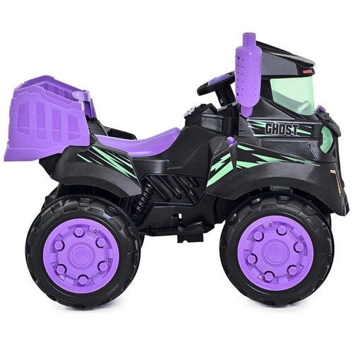 Montable Monster Ghost Camión Eléctrico 12 V Prinsel