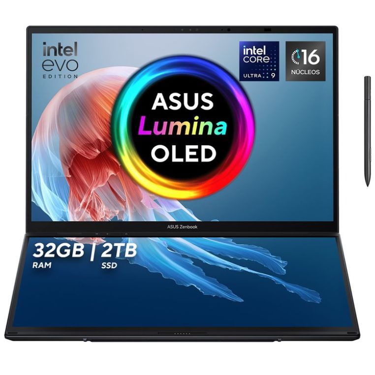 Laptop Asus Zenbook Duo Ux8406Ma-Pz051W U9 32 Gb Ram 2Tb