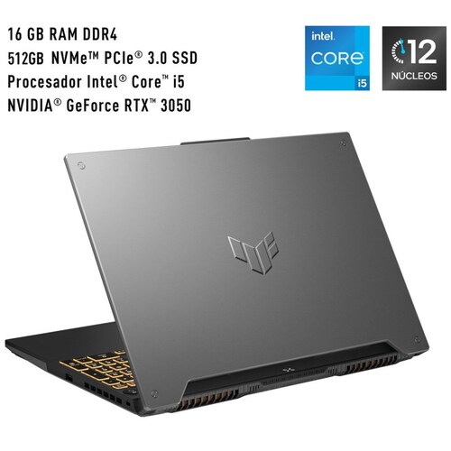 Laptop Asus Gamer Fx507Zc4-Hn083W Intel Core I5 Rxt3050 16Gb Ram 512Gb