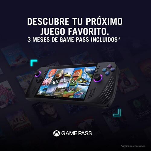 Consola Portátil Gamer Asus Rog Ally  X Rc72La-Nh007W Ryzen Z1 24 Gb Ram 1Tb