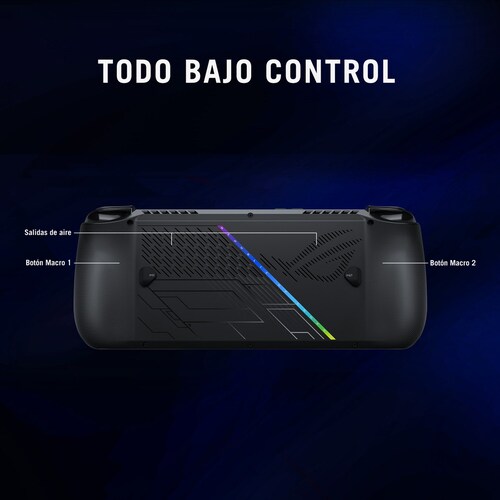 Consola Portátil Gamer Asus Rog Ally  X Rc72La-Nh007W Ryzen Z1 24 Gb Ram 1Tb