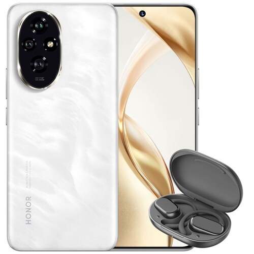 Bundle Celular Honor 200 256Gb Color Blanco Telcel (R9)