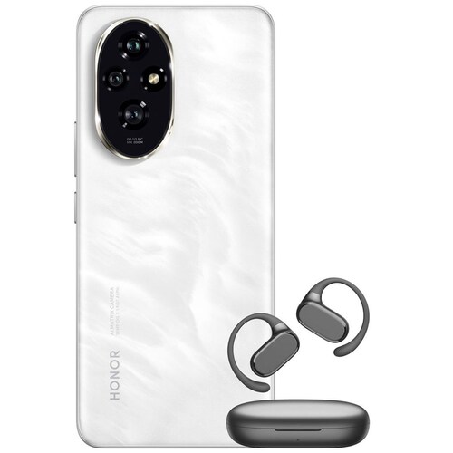 Bundle Celular Honor 200 256Gb Color Blanco Telcel (R9)