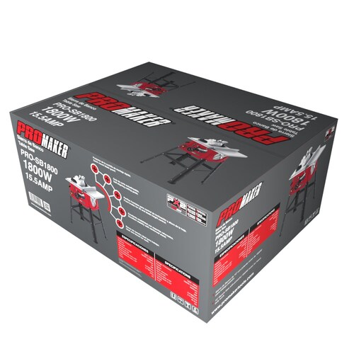 Sierra de Banco 10'' 1800 W 5000 Rpm Profesional Promaker