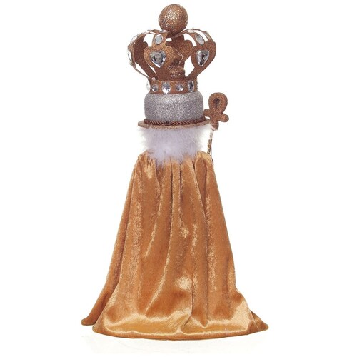 Cascanueces Rey Oro Y Plata 50 Cm Kurts