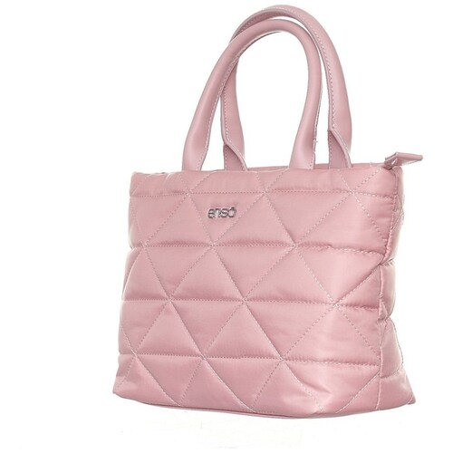 Bolso Tote Enso Rosa Pã¡lido para Mujer