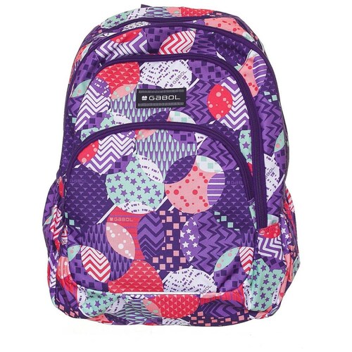 Mochila Globe Primaria Morado Gabol
