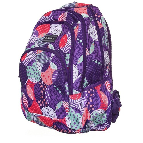 Mochila Globe Primaria Morado Gabol
