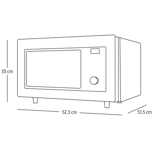 Microondas de Convección /airfry 1.1 Cuft Mc32Dg7646Ckax Samsung