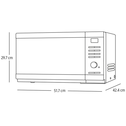 Horno de Microondas 1.1 Cuft Ms32Dg4504Agax Samsung