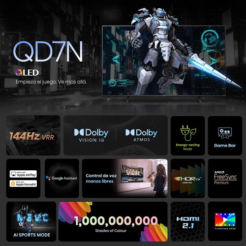 Pantalla Hisense 75 Pulgadas Qled 4K 75Qd7N