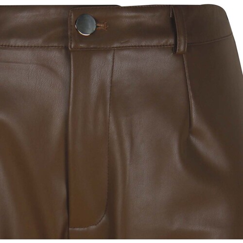 Pantalón Vinipiel Café para Mujer Juniors #4Me&4You
