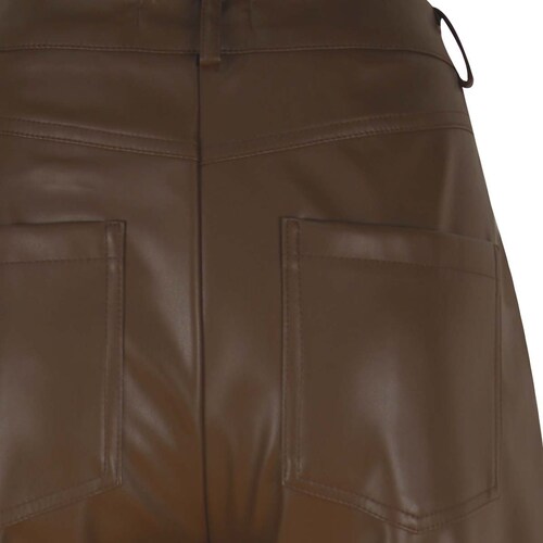 Pantalón Vinipiel Café para Mujer Juniors #4Me&4You