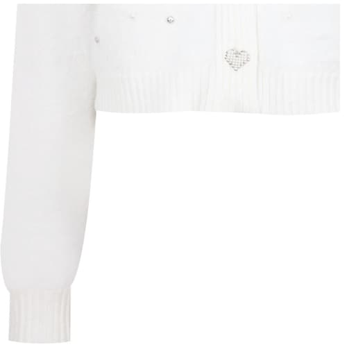 Suéter con Botones en Forma de Corazón para Mujer Juniors #4Me&4You