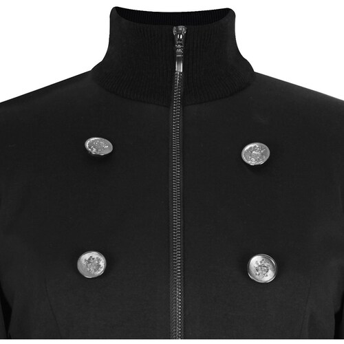 Abrigo Cuello Mao Doble Botonadura para Mujer Petite Just By Basel