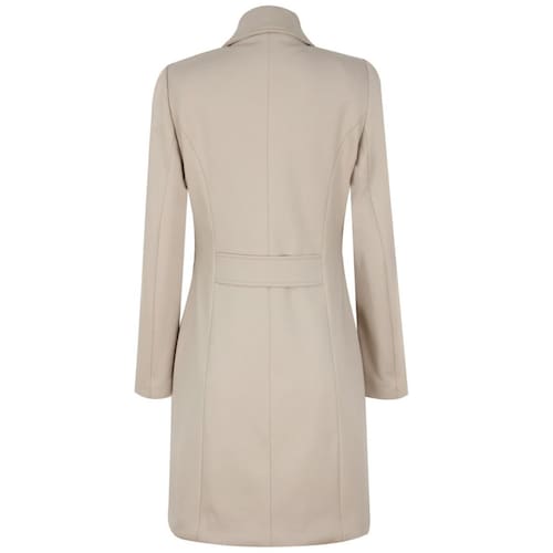 Abrigo Camisero con Cierre de Botones para Mujer Petite Just By Basel