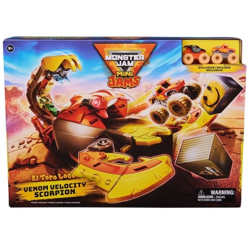Monster Jam Mini Scorpion Toro Loco Venom Velocity Spin Master