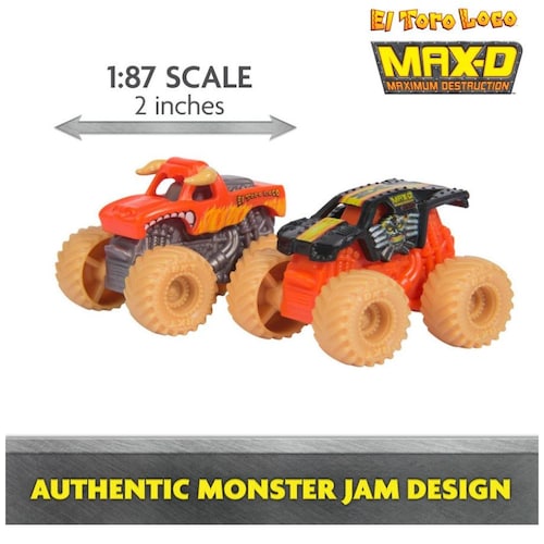 Monster Jam Mini Scorpion Toro Loco Venom Velocity Spin Master