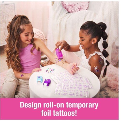 Kit Tatuajes Temporales  Cool Maker Shimmer Me Refresh Spin Master