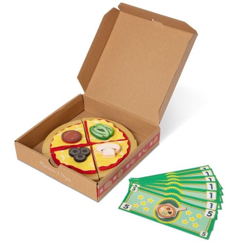 Melissa & Doug Juego de Mostrador Pizzería Spin Master
