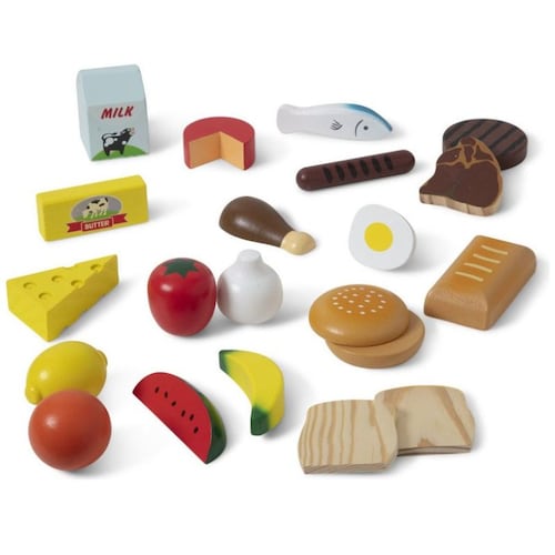 Melissa & Doug Set Grupos de Alimentos de Juguete- 4 Pack Spin Master