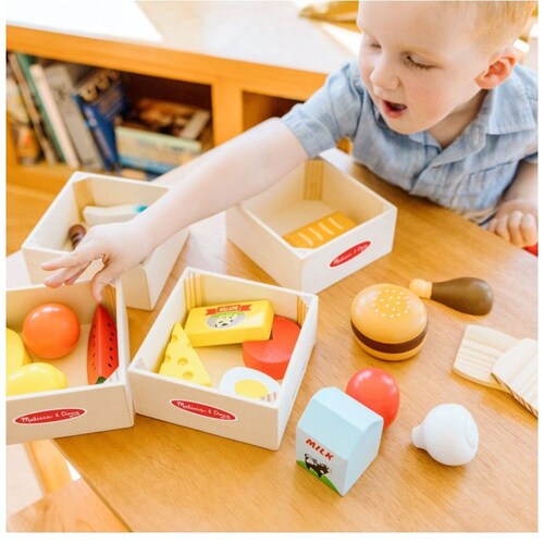 Melissa & Doug Set Grupos de Alimentos de Juguete- 4 Pack Spin Master