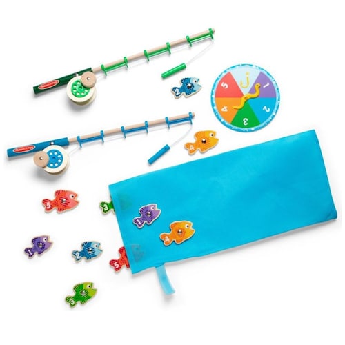 Melissa & Doug Juego de Pesca Cuenta y Atrapa Spin Master
