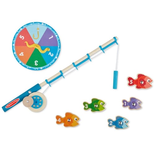 Melissa & Doug Juego de Pesca Cuenta y Atrapa Spin Master